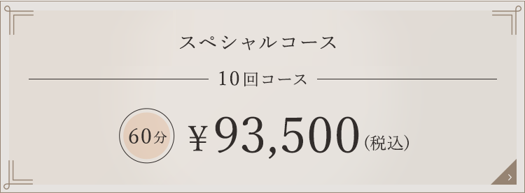 スペシャルコース (自宅で使えるオンラインレッスン付き) 10回コース 60分 \93,500（税込）